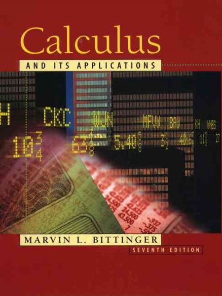 Calculus and Its Applications (7th Edition) cover
