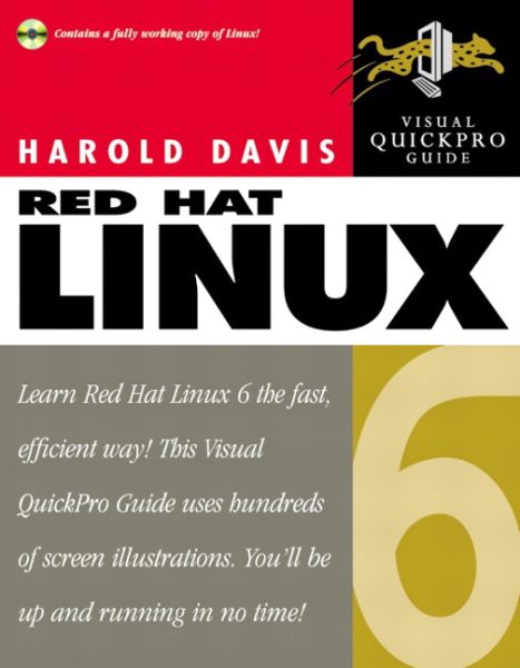 Red Hat Linux 6: Visual QuickPro Guide cover