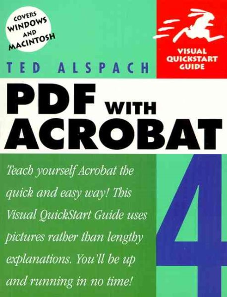 PDF with Acrobat 4 (Visual QuickStart Guide) cover