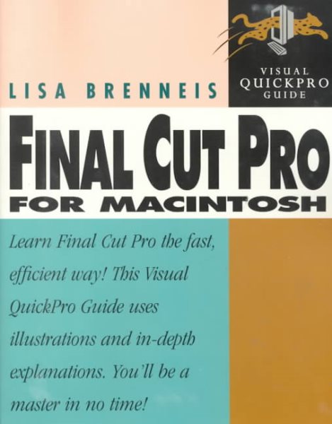 Final Cut Pro For Macintosh cover