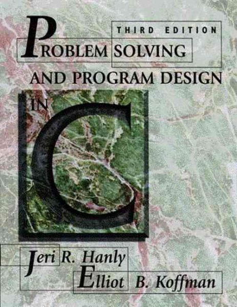 Problem Solving and Program Design in C (3rd Edition) cover