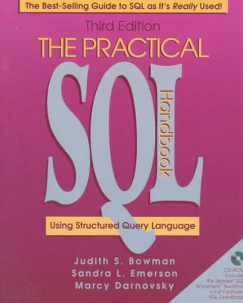 The Practical SQL Handbook: Using Structured Query Language (3rd Edition) cover