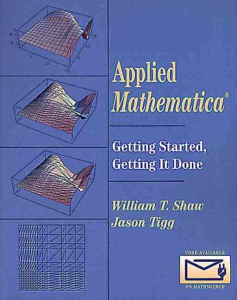 Applied Mathematica: Getting Started, Getting It Done cover