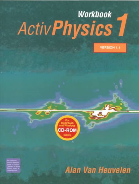 ActivPhysics 1 version 1.1 (Workbook and CD-ROM) cover