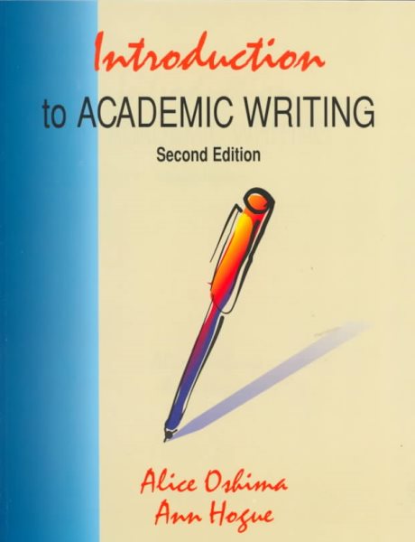 Introduction to Academic Writing, Second Edition (The Longman Academic Writing Series) cover