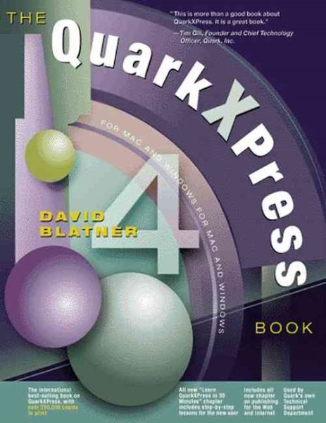 QuarkXPress 4 Book cover