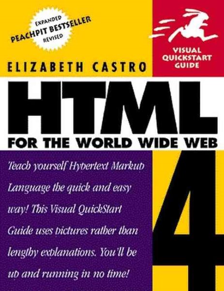 HTML 4 for the World Wide Web: VQS (3rd Edition) cover