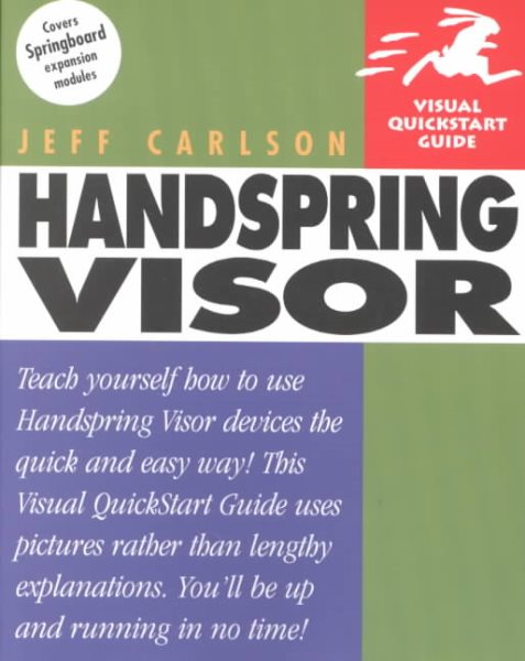 Handspring Visor (Visual QuickStart Guide) cover