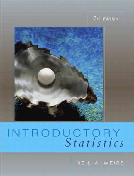 Introductory Statistics (7th Edition) cover