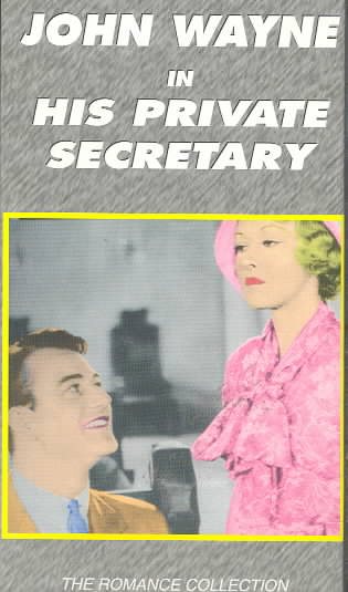 His Private Secretary [VHS] cover