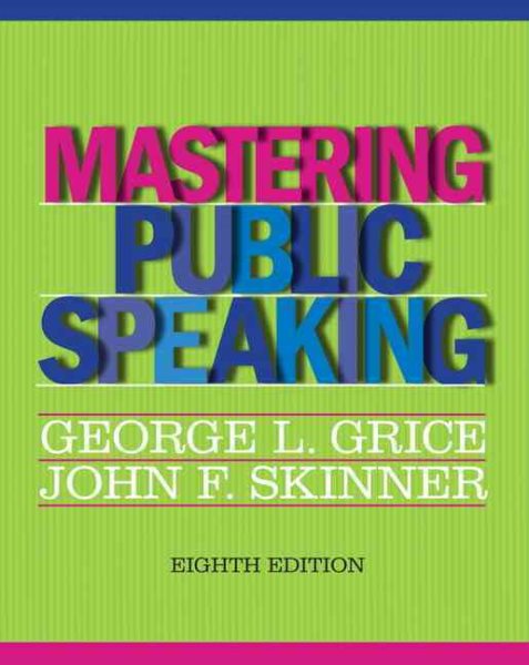 Mastering Public Speaking cover