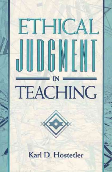 Ethical Judgment in Teaching cover
