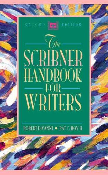 Scribner Handbook for Writers, The
