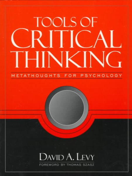 Tools of Critical Thinking: Metathoughts for Psychology cover