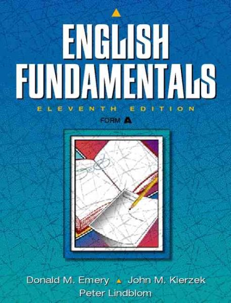 English Fundamentals: Form A