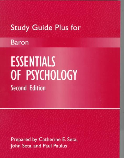 Essentials of Psychology: Study Guide Plus cover