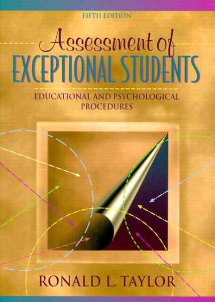 Assessment of Exceptional Students: Educational and Psychological Procedures (5th Edition) cover