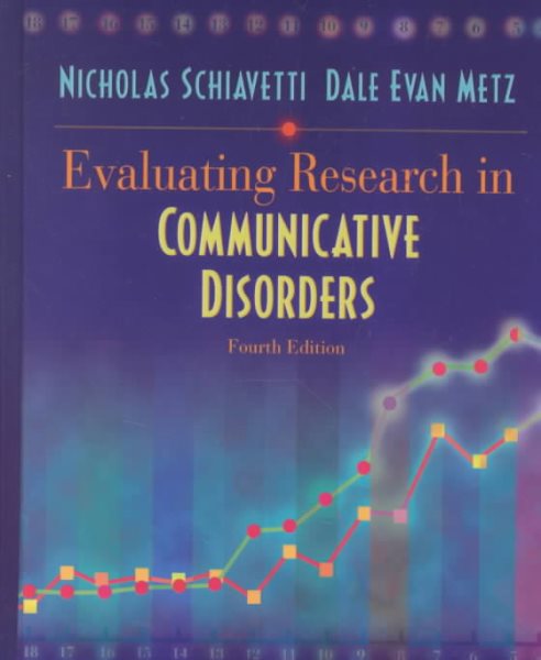 Evaluating Research in Communicative Disorders (4th Edition) cover