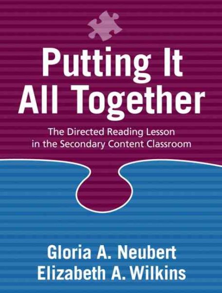 Putting It All Together: The Directed Reading Lesson in the Secondary Content Classroom cover