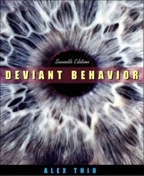 Deviant Behavior, Seventh Edition cover