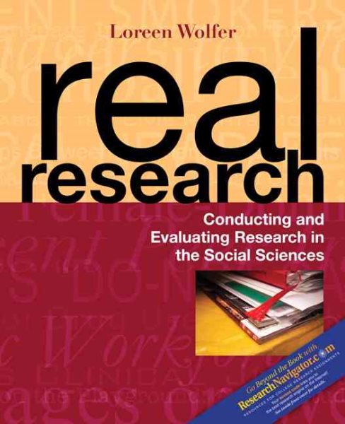 Real Research: Conducting and Evaluating Research in the Social Sciences cover