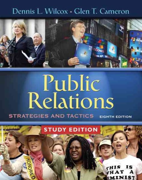 Public Relations: Strategies and Tactics, Study Edition (8th Edition) cover