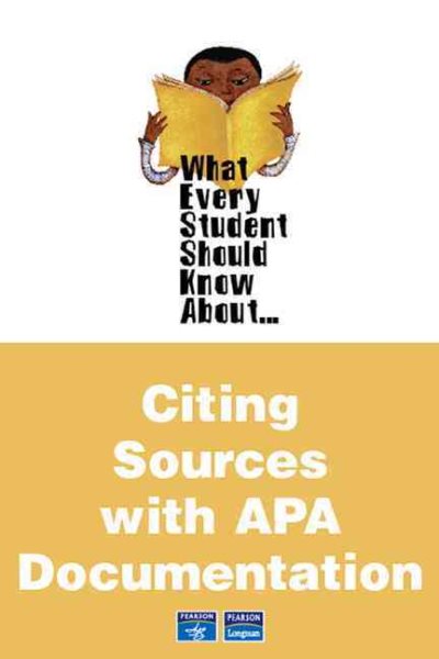 What Every Student Should Know About Citing Sources With Apa Documentation
