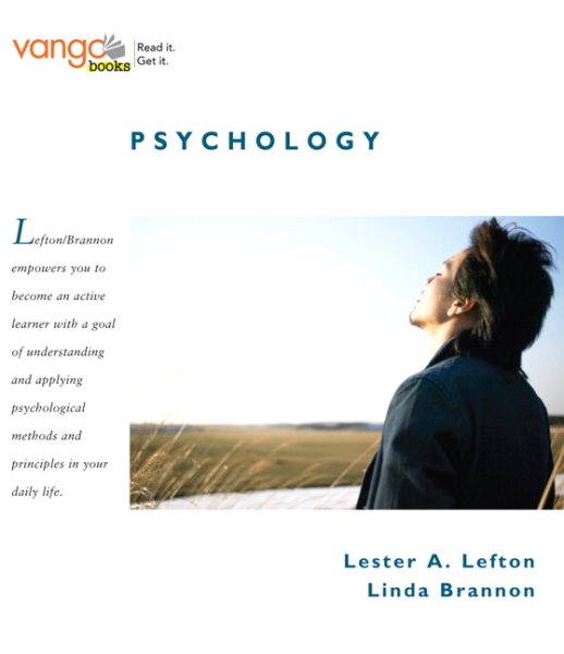 Psychology, VangoBooks cover