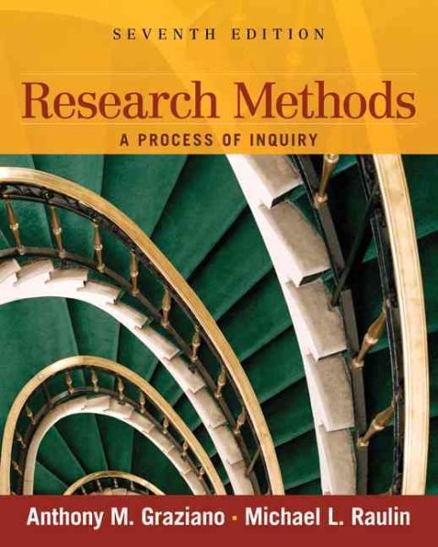 Research Methods: A Process of Inquiry (7th Edition) cover