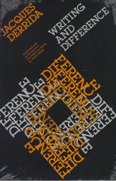 Writing and Difference cover