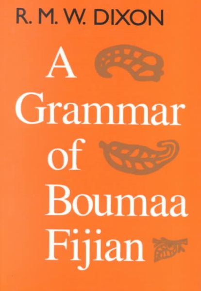 A Grammar of Boumaa Fijian cover