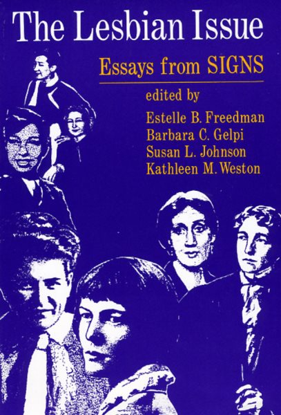 The Lesbian Issue: Essays from Signs cover