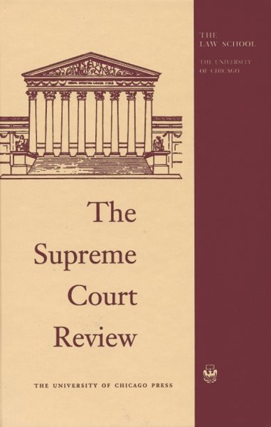 The Supreme Court Review, 2001 cover