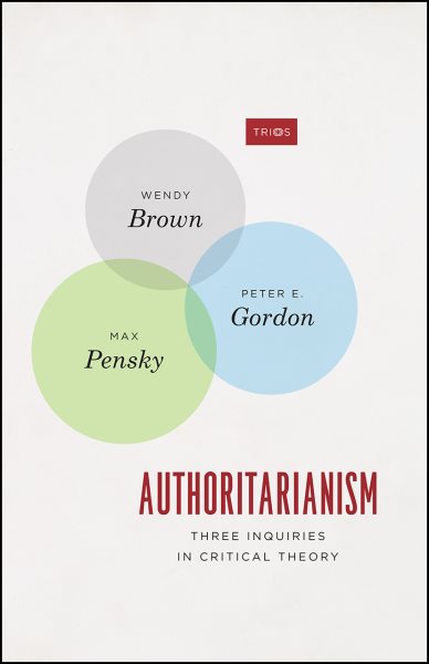 Authoritarianism: Three Inquiries in Critical Theory (TRIOS) cover