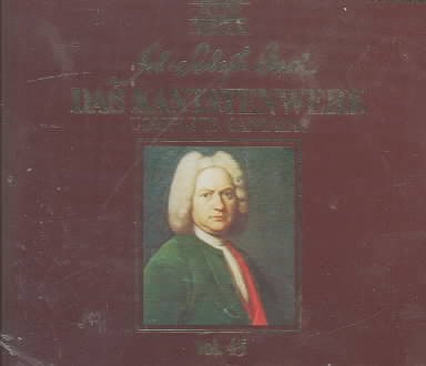 Bach: Complete Cantatas Vol. 45 Nos 196 197 198 199 (2 CD) (Teldec) cover