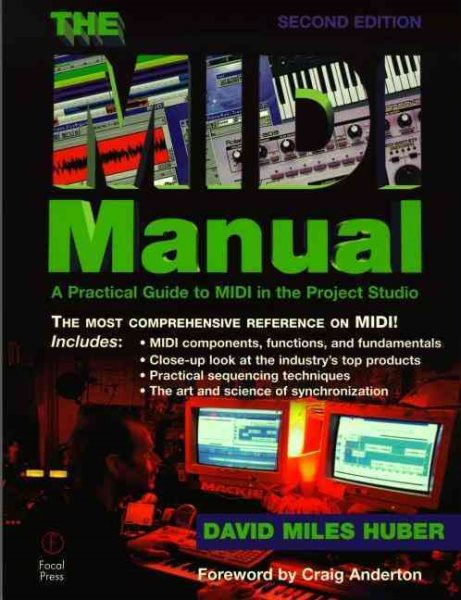 The MIDI Manual, Second Edition (Audio Engineering Society Presents) cover