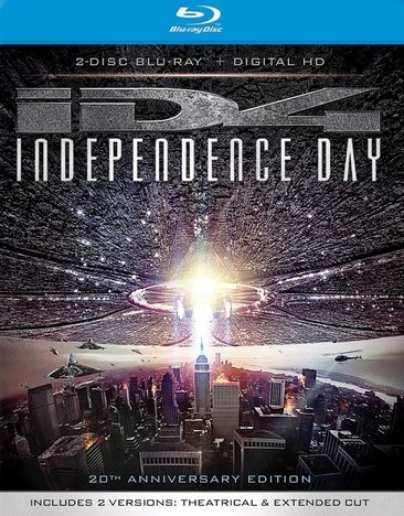 Independence Day 20th Anniversary Blu-ray cover