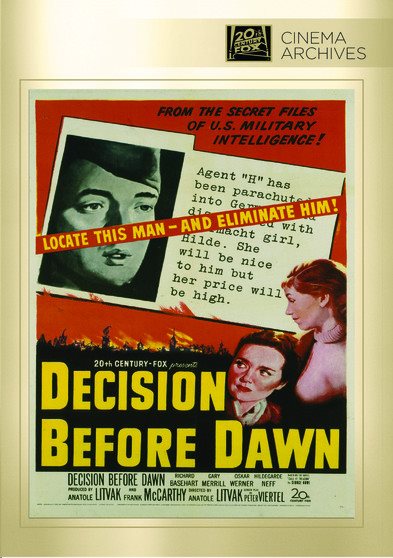 Decision Before Dawn cover