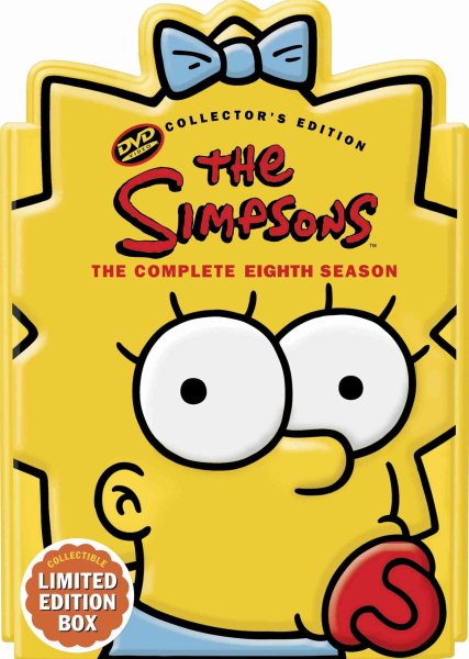 The Simpsons - The Complete Eighth Season (Collectible Maggie Head Pack) cover