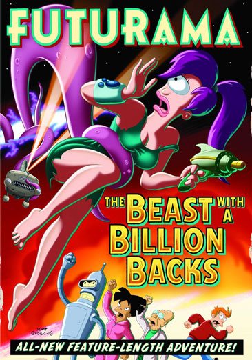 Futurama: The Beast with a Billion Backs cover
