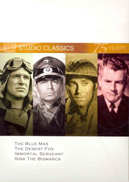 20th Century Fox Studio Classics (The Blue Max / The Desert Fox / Immortal Sergeant / Sink the Bismarck)