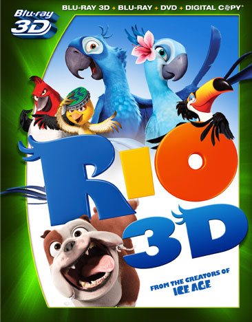 Rio (Four-Disc Blu-ray 3D/ Blu-ray/ DVD/ Digital Copy) [3D Blu-ray] cover