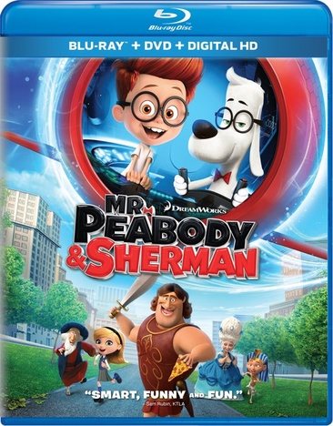 Mr. Peabody & Sherman [Blu-ray] cover