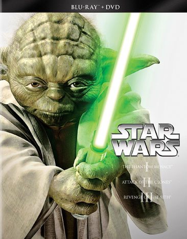 Star Wars Trilogy Episodes I-III (Blu-ray + DVD) cover