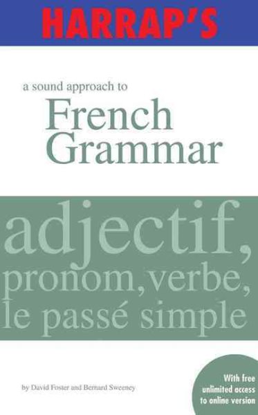 Sound Approach to French Grammar cover