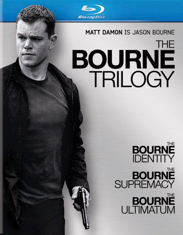 The Bourne Trilogy (The Bourne Identity / The Bourne Supremacy / The Bourne Ultimatum) [Blu-ray] cover