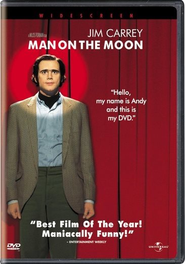 Man on the Moon (DVD, 2000, Widescreen) Jim Carrey Brand New cover