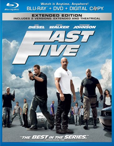 Fast Five [Blu-ray] cover