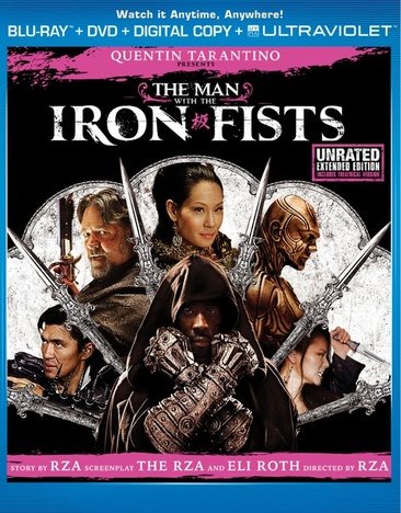 The Man with the Iron Fists [Blu-ray] cover