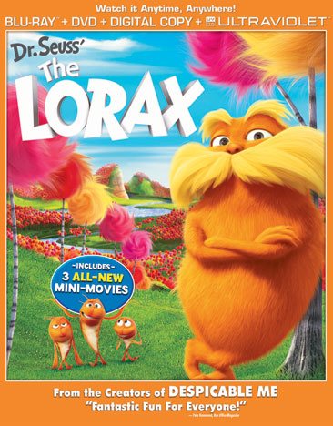 Dr. Seuss' The Lorax [Blu-ray] cover